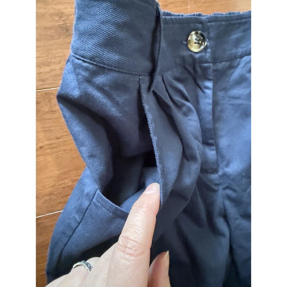 Halara Pants Womens S Petite‎ Blue Jogger Elastic Waist Cuffed Ankle Pleated - Picture 5 of 11